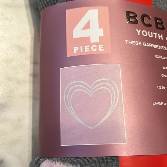 GIRLS YOUTH 4-PIECE SLEEP SET - Picture 5 of 5